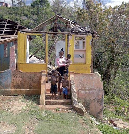 Donating goods and supplies